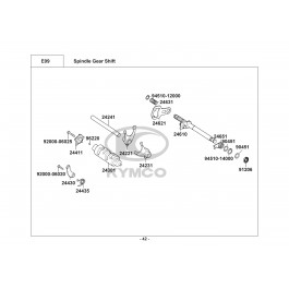 SPIKE 125R-ΑΞΟΝΑΣ ΤΑΧΥΤΗΤΩΝ-ΕΠΙΛΟΓΕΑΣ