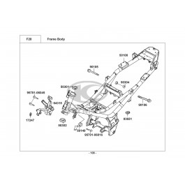 SPIKE 125R-ΣΚΕΛΕΤΟΣ-ΒΑΣΗ ΚΙΝΗΤΗΡΑ