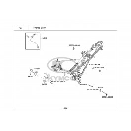 ACTIV 110-ΣΚΕΛΕΤΟΣ-ΒΑΣΗ ΚΙΝΗΤΗΡΑ