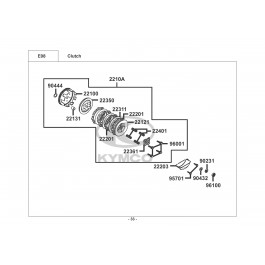 VISA R 110-ΔΙΣΚΟΙ ΣΥΜΠΛΕΚΤΗ