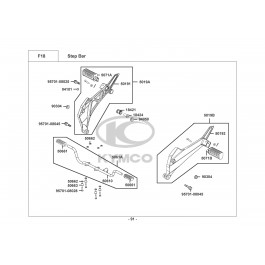 NEXXON 125 E3-ΜΑΡΣΠΙΕ (ΕΜΠΡΟΣ/ΠΙΣΩ)