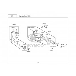ACTIV SR 125 E3-ΑΞΟΝΑΣ ΤΑΧΥΤΗΤΩΝ-ΕΠΙΛΟΓΕΑΣ