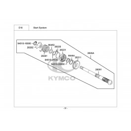 ACTIV SR 125 E3-ΑΞΟΝΑΣ ΜΑΝΙΒΕΛΑΣ