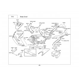 ACTIV SR 125 E3-ΠΟΔΙΕΣ ΕΜΠΡΟΣ-ΠΛΑΙΝΑ ΚΑΠΑΚΙΑ