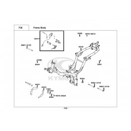 STRAIGHT 125-ΣΚΕΛΕΤΟΣ-ΒΑΣΗ ΚΙΝΗΤΗΡΑ