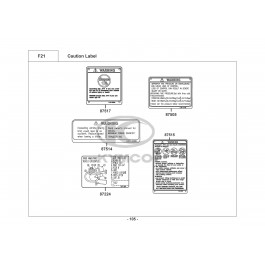MXER 125-ΑΥΤΟΚΟΛΛΗΤΑ ΠΡΟΕΙΔΟΠΟΙΗΣΕΩΝ