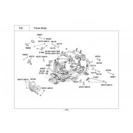 KXR 250-ΣΚΕΛΕΤΟΣ-ΒΑΣΗ ΚΙΝΗΤΗΡΑ