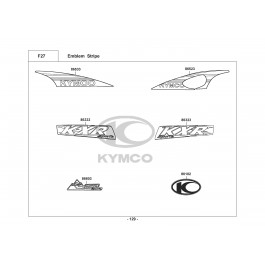 KXR 250-ΑΥΤΟΚΟΛΛΗΤΑ