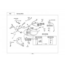 MAXXER 300 H-M-ΚΑΛΩΔΙΩΣΗ-ΗΛΕΚΤΡΙΚΑ ΜΕΡΗ