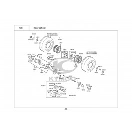 MXU 5.0 GREEN LINE-ΟΠΙΣΘΙΟΣ ΤΡΟΧΟΣ
