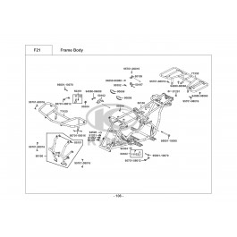 MXU 5.0 GREEN LINE-ΣΚΕΛΕΤΟΣ-ΒΑΣΗ ΚΙΝΗΤΗΡΑ