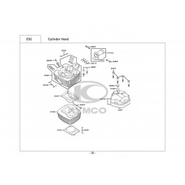 MXU 1.7 GREEN LINE-ΚΕΦΑΛΗ ΚΥΛΙΝΔΡΟΥ