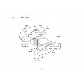 MXU 1.7 GREEN LINE-ΕΜΠΡΟΣΘΙΟ ΦΑΝΑΡΙ