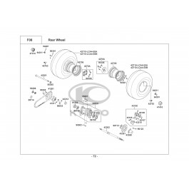MXU 1.7 GREEN LINE-ΟΠΙΣΘΙΟΣ ΤΡΟΧΟΣ