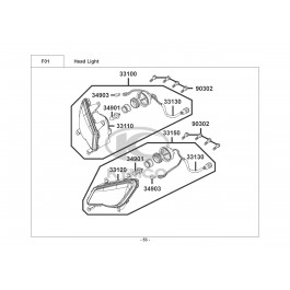 MXU 250 R-ΕΜΠΡΟΣΘΙΟ ΦΑΝΑΡΙ
