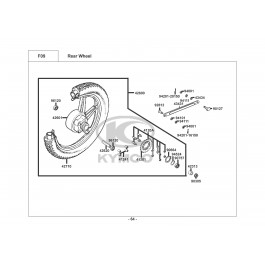 CK 125-ΟΠΙΣΘΙΟΣ ΤΡΟΧΟΣ