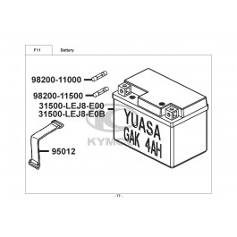 PEOPLE S 200i-ΜΠΑΤΑΡΙΑ