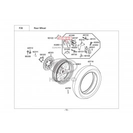 PEOPLE 250-ΟΠΙΣΘΙΟΣ ΤΡΟΧΟΣ