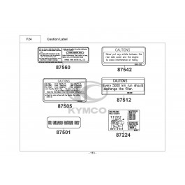 B&W 50-ΑΥΤΟΚΟΛΛΗΤΑ ΠΡΟΕΙΔΟΠΟΙΗΣΕΩΝ