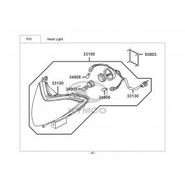 B&W 50 RR-ΕΜΠΡΟΣΘΙΟ ΦΑΝΑΡΙ