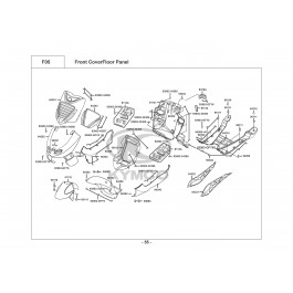 B&W 50 RR-ΠΟΔΙΑ ΕΜΠΡΟΣΘΙΑ-ΔΑΠΕΔΟ ΚΕΝΤΡΙΚΟ