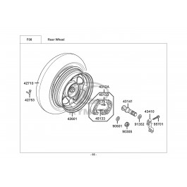 B&W 50 RR-ΟΠΙΣΘΙΟΣ ΤΡΟΧΟΣ