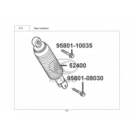 B&W 50 RR-ΑΜΟΡΤΙΣΕΡ ΟΠΙΣΘΙΑ