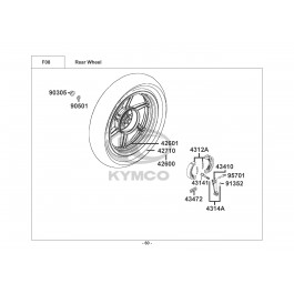 SUPER 8 50 2T-ΟΠΙΣΘΙΟΣ ΤΡΟΧΟΣ