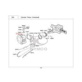 LIKE II 125i CBS E4-ΣΤΡΟΦΑΛΟΣ-ΚΥΛΙΝΔΡΟΣ-ΠΙΣΤΟΝΙ