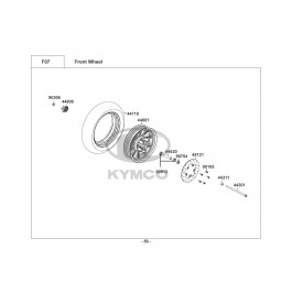 LIKE II 125i CBS E4-ΕΜΠΡΟΣΘΙΟΣ ΤΡΟΧΟΣ