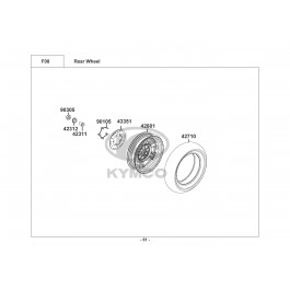 LIKE II 125i CBS E4-ΟΠΙΣΘΙΟΣ ΤΡΟΧΟΣ