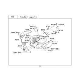 LIKE II 125i CBS E4-ΠΛΑΣΤΙΚΑ ΠΙΣΩ-ΝΤΟΥΛΑΠΙ ΣΕΛΛΑΣ