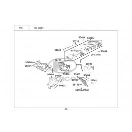 LIKE II 125i CBS E4-ΟΠΙΣΘΙΟ ΦΑΝΑΡΙ