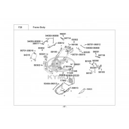LIKE II 125i CBS E4-ΣΚΕΛΕΤΟΣ-ΒΑΣΗ ΚΙΝΗΤΗΡΑ