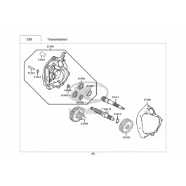 MOVIE 125 XL-ΔΙΑΦΟΡΙΚΟ (ΓΡΑΝΑΖΙΑ ΜΕΙΩΤΗΡΑ)