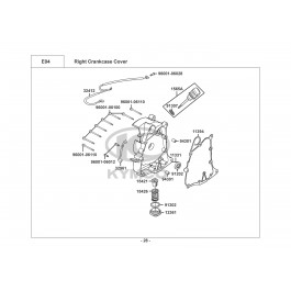 MOVIE 150 XL E3-ΚΑΠΑΚΙ ΔΕΞΙΟΥ ΚΑΡΤΕΡ