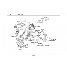 VITALITY 50 4T-ΣΚΕΛΕΤΟΣ-ΒΑΣΗ ΚΙΝΗΤΗΡΑ