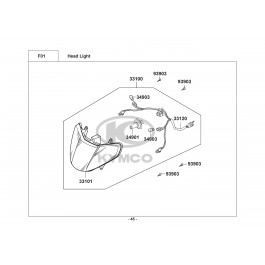 SUPER 9 AC-ΕΜΠΡΟΣΘΙΟ ΦΑΝΑΡΙ
