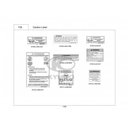 MXU 500i DX-ΑΥΤΟΚΟΛΛΗΤΑ ΠΡΟΕΙΔΟΠΟΙΗΣΕΩΝ