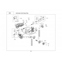 UXV 700i-ΑΞΟΝΑΣ ΕΜΠΡΟΣ ΔΙΑΦΟΡΙΚΟΥ