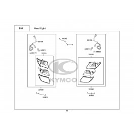 UXV 500i-ΕΜΠΡΟΣΘΙΟ ΦΑΝΑΡΙ