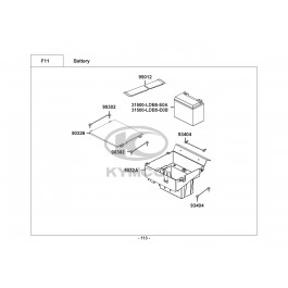 UXV 500i-ΜΠΑΤΑΡΙΑ