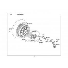 ZX 50-ΟΠΙΣΘΙΟΣ ΤΡΟΧΟΣ