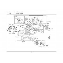 AGILITY 125i CBS E4-ΦΥΓΟΚΕΝΤΡΙΚΑ
