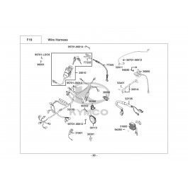 AGILITY 125i CBS E4-ΚΑΛΩΔΙΩΣΗ-ΗΛΕΚΤΡΙΚΑ ΜΕΡΗ