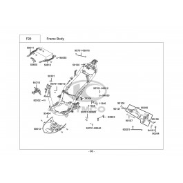 AGILITY 125i CBS E4-ΣΚΕΛΕΤΟΣ-ΒΑΣΗ ΚΙΝΗΤΗΡΑ