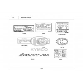 AGILITY 125i CBS E4-ΑΥΤΟΚΟΛΛΗΤΑ