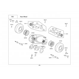 MXU 550i (4X4 / IRS) EURO 4-ΟΠΙΣΘΙΟΣ ΤΡΟΧΟΣ