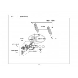 PEOPLE S 150i E4 ABS-ΑΜΟΡΤΙΣΕΡ ΟΠΙΣΘΙΑ