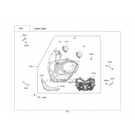 XCITING S 400i ABS Noodoe E4-ΕΜΠΡΟΣΘΙΟ ΦΑΝΑΡΙ